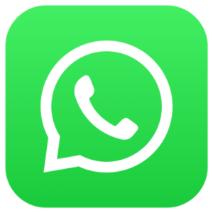 WhatsApp icon, green background, symbolizing instant communication for contacting JJK Gas Services for plumbing and heating needs.