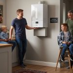 boiler upgrade family home
