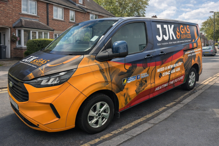 Gas-engineer-wigan-van